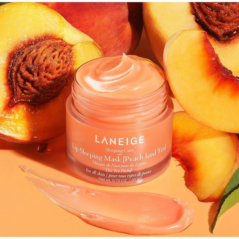 Laneige - Lip Sleeping Mask EX Peach Iced Tea (20ml) – K-Beauty Brazil
