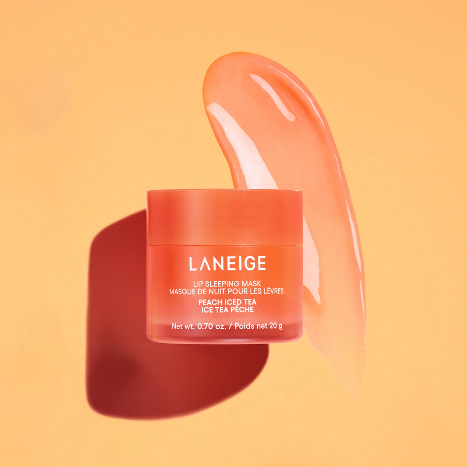 Laneige - Lip Sleeping Mask EX Peach Iced Tea (20ml) – K-Beauty Brazil