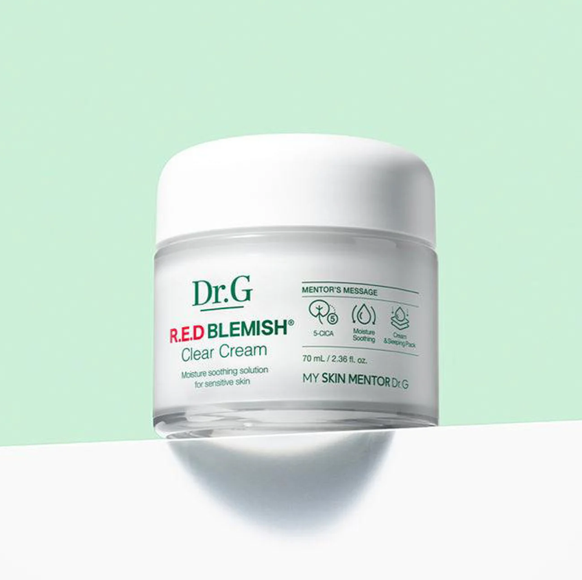 K-Beauty Brazil - Dr.G - R.E.D. Blemish Clear Soothing Cream (50ml)