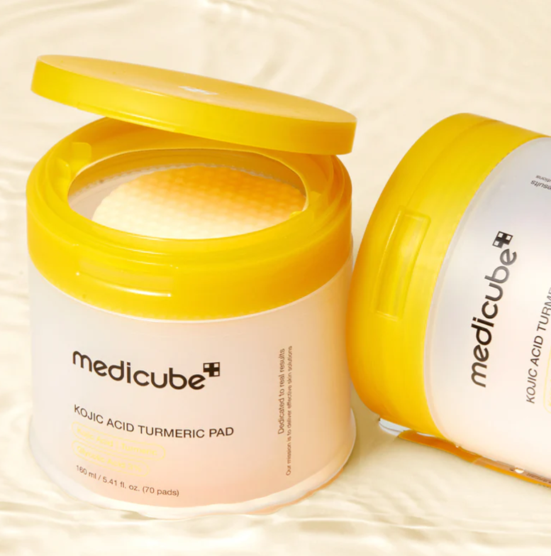 Medicube - Kojic Acid Turmeric Pad (160ml/70 pads) – K-Beauty Brazil