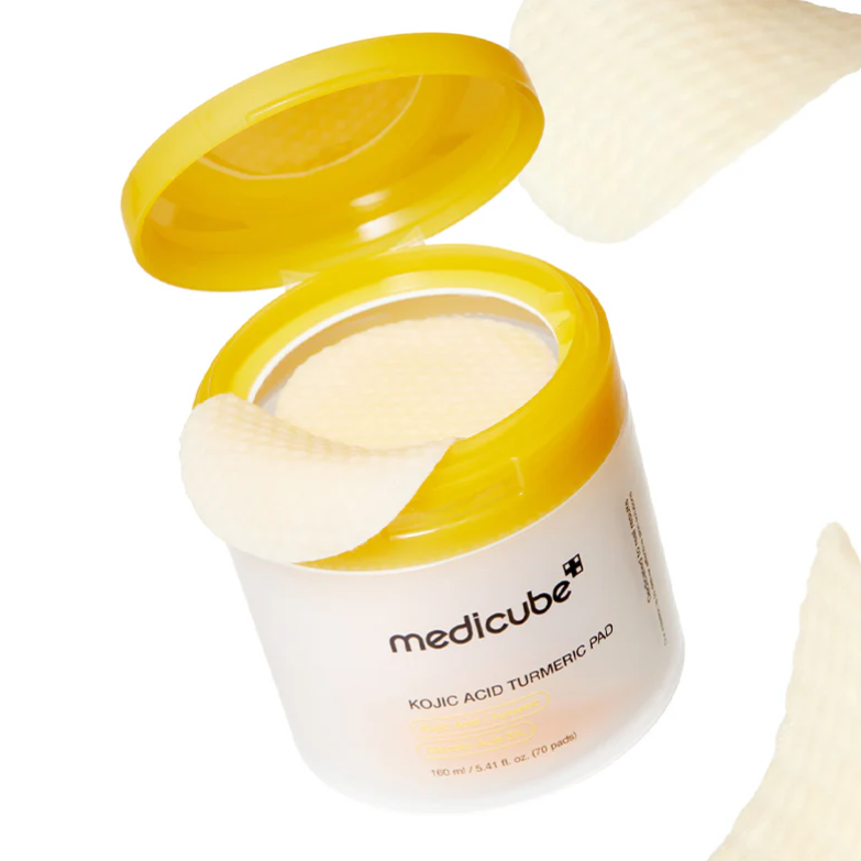 Medicube - Kojic Acid Turmeric Pad (160ml/70 pads) – K-Beauty Brazil