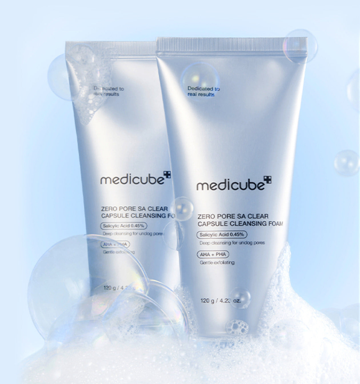 Medicube - Zero Pore Capsule Cleansing Foam (120g) – K-Beauty Brazil