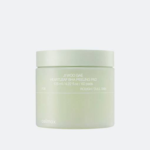 Celimax - JI WOO GAE Heartleaf BHA Peeling Pad (125ml/60 Pads)
