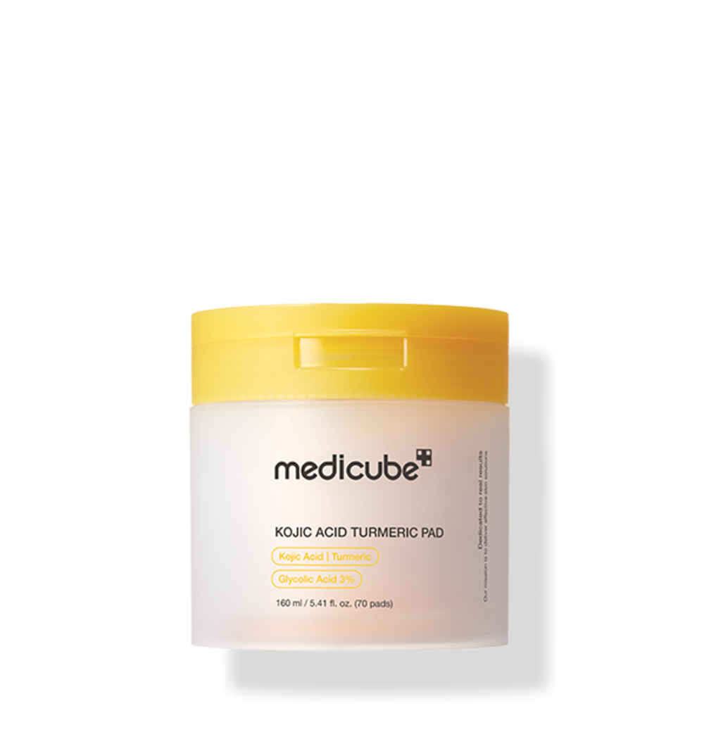 Medicube - Kojic Acid Turmeric Pad (160ml/70 pads) – K-Beauty Brazil