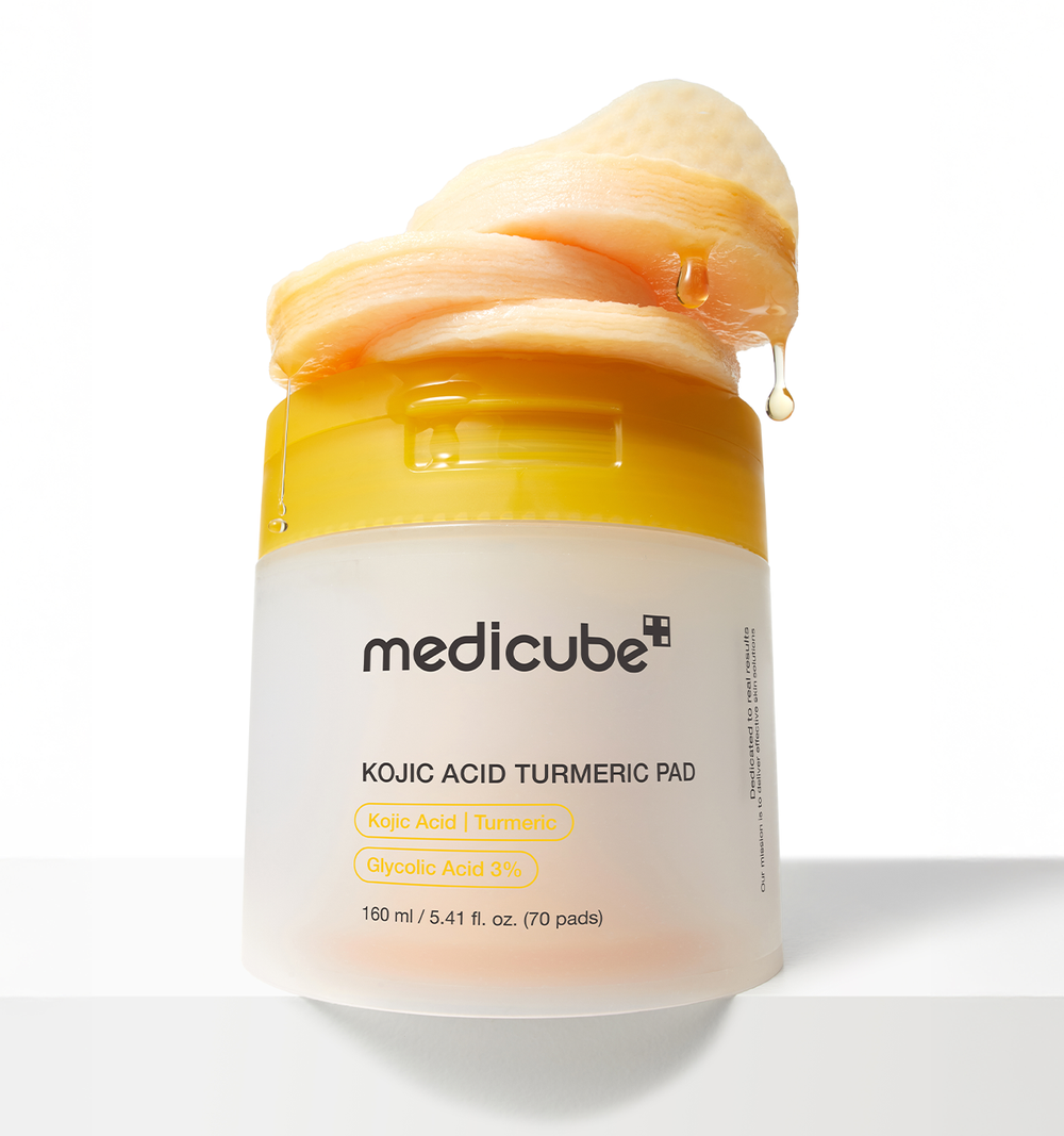 Medicube - Kojic Acid Turmeric Pad (160ml/70 pads) – K-Beauty Brazil